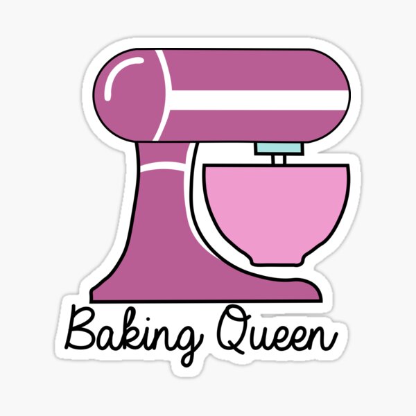  Baking Queen  Sticker