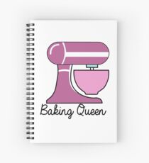 Baking Queen Spiral Notebook