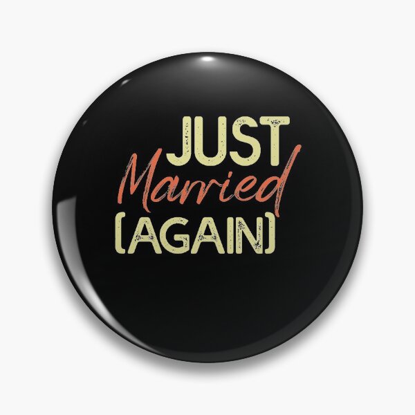 Item preview, Just Married (again) - Funny Vintage designed and sold by Amineharoni.