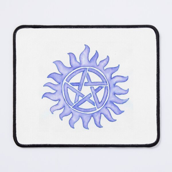 Item preview, Supernatural Anti Possession Symbol Blue/Purple designed and sold by FanartAft.