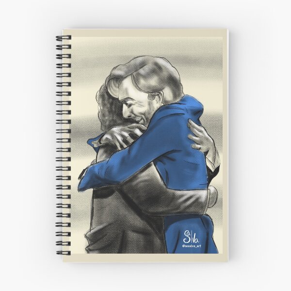 Item preview, David Tennant hugging Michael sheen designed and sold by acsalva.