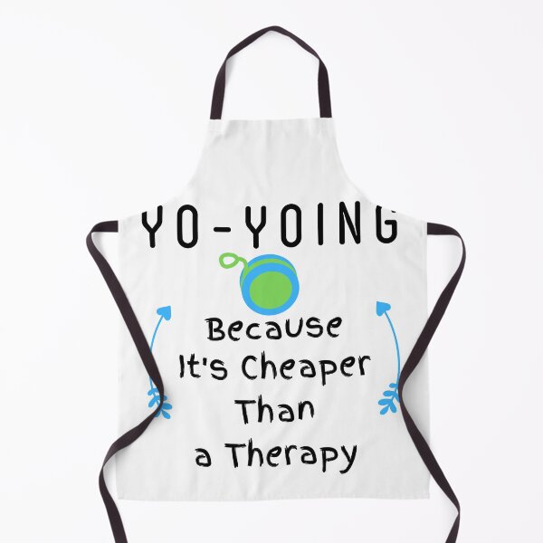 Item preview, Yo-Yoing Because It's Cheaper Than a Therapy Funny T-shirt men gift women gift designed and sold by InnovantDesigns.