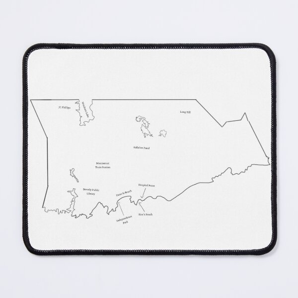 Item preview, Beverly MA City Outline #3 designed and sold by Full Whimsy.
