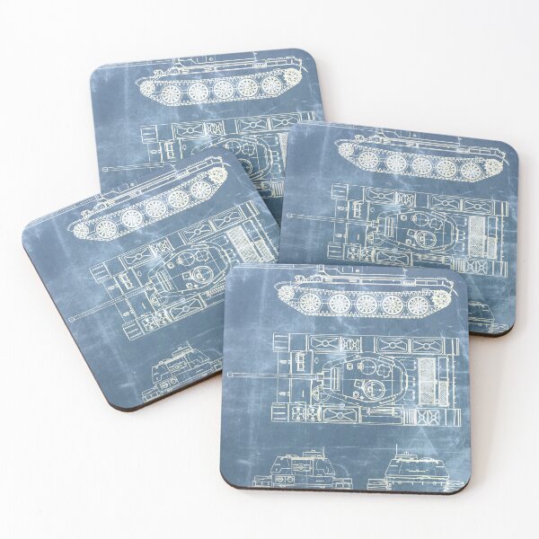 Item preview, T-44 Blueprint (AVAILABLE ON CLOTHING)  designed and sold by MW-Official.