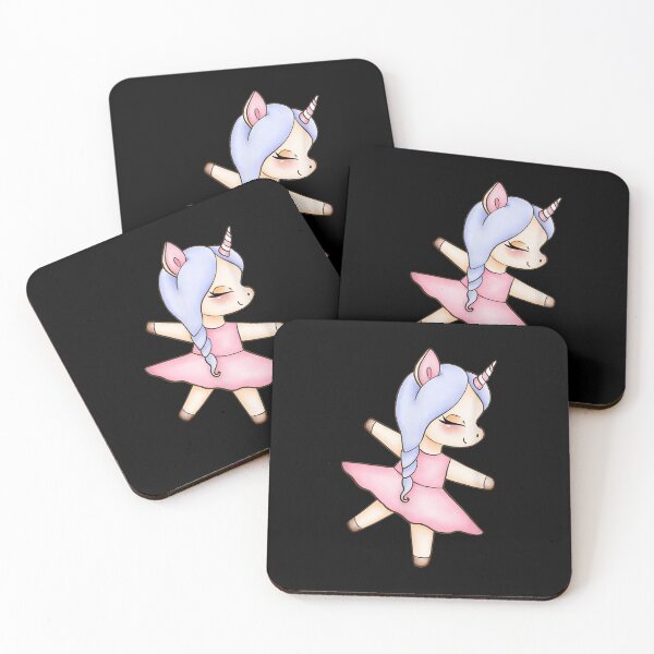 Item preview,  Rainbow Ballerina Ballet Dancer Cute Unicorn designed and sold by caral8.