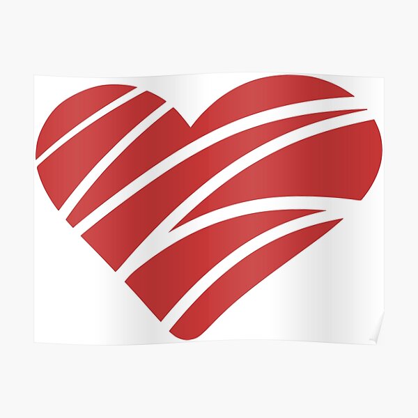 Heart Posters | Redbubble