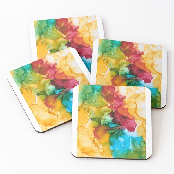 Item preview, abstract alcohol ink painting 1 designed and sold by dreamdropsy.