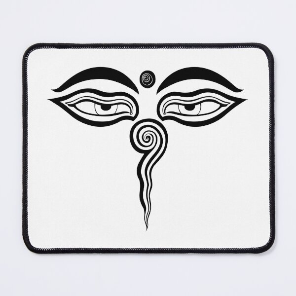 Item preview, Buddha Face - Black designed and sold by kernowerno.