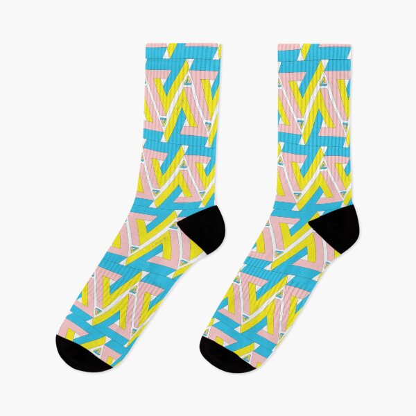 Item preview, Penrose Triangle Pattern -  Primary Colours  (PT-YRB) © (on White) © designed and sold by DesignsByLawerg.