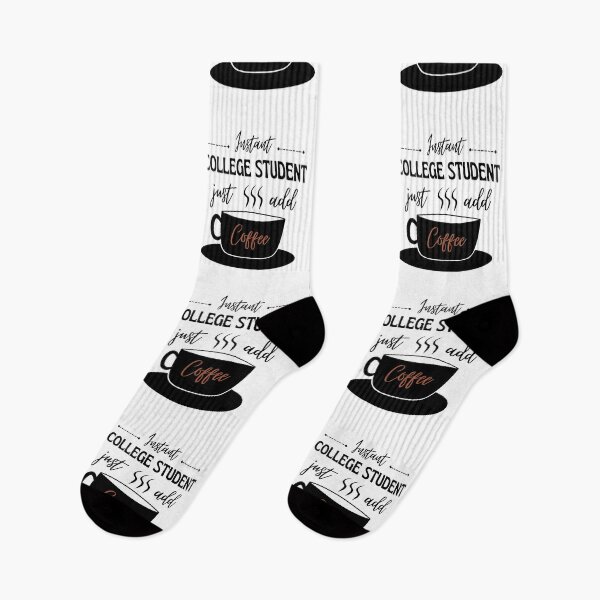 Item preview, Instant College Student - Just add Coffee, Funny College University coffee lover design designed and sold by Anthrocosmos.