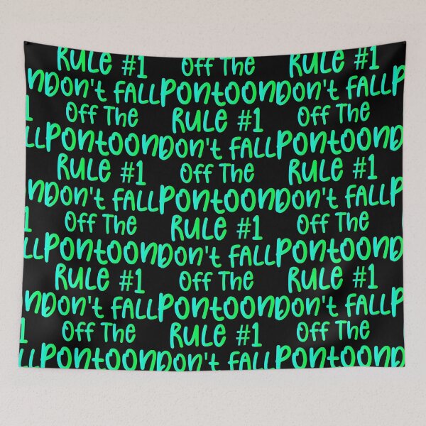 Item preview, Rule #1 don't fall off the pontoon - Sailing Sailor Sarcastic Funny Hilarious Present For Mom, Dad , Girlfriend Or Boyfriend designed and sold by Aymanclothings.
