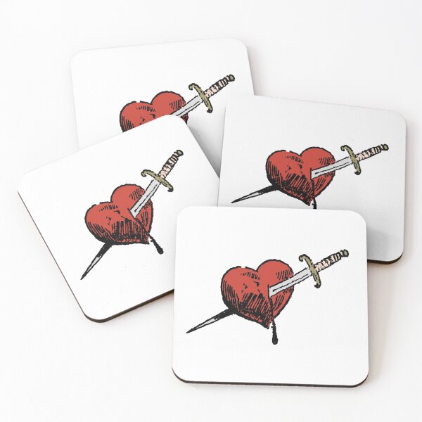 Item preview, Heart & dagger designed and sold by thatsit-itslit.