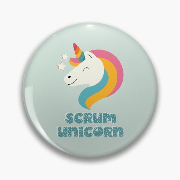 Item preview, Unicornio Scrum designed and sold by DAFIN.