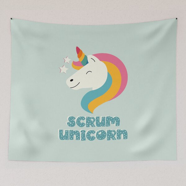 Item preview, Scrum Unicorn designed and sold by DAFIN.