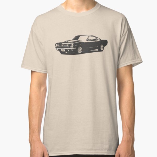 Mustang gris Camiseta clásica