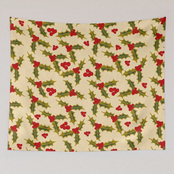 Item preview, Autumn Berries Yellowing Leaves Pattern  designed and sold by christabelco.