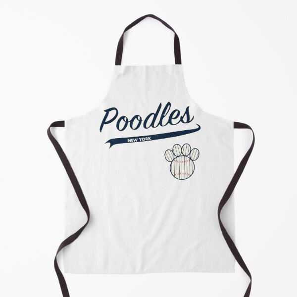 Item preview, Poodle NEW YORK Baseball Script designed and sold by 8PawsStudio.