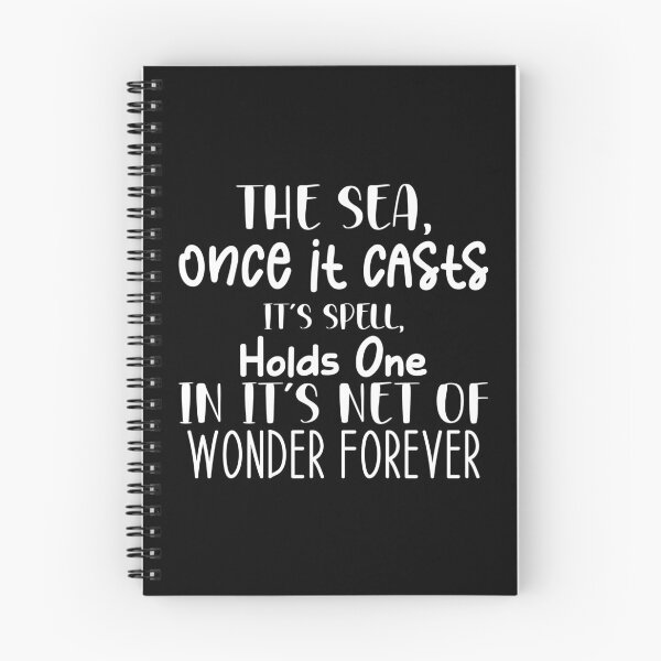 Item preview, The sea, once it casts its spell, holds one in its net of wonder forever - Sailing Sailor Sarcastic Funny Hilarious Present For Mom, Dad , Girlfriend Or Boyfriend designed and sold by Aymanclothings.