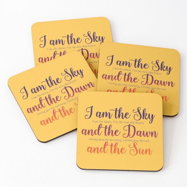 Item preview, The Sky and the Dawn and the Sun designed and sold by ChiaraBlueberry.
