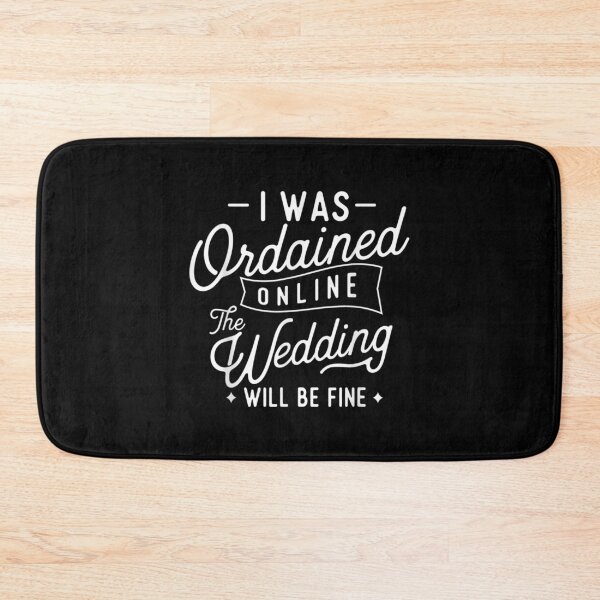 Item preview,  Ordained Was Online Minister Wedding Officiant designed and sold by caral8.