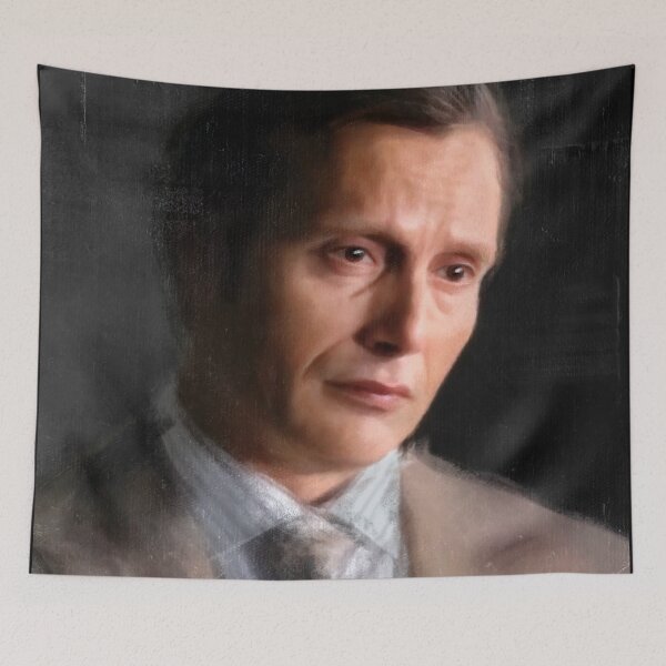 Item preview, Hannibal Looking Sympathetic Portrait designed and sold by orionlodubyal.