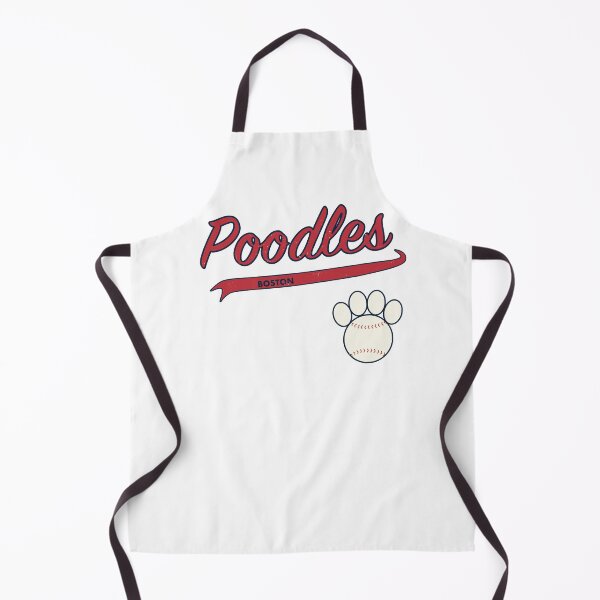 Item preview, Poodle BOSTON Baseball Script designed and sold by 8PawsStudio.
