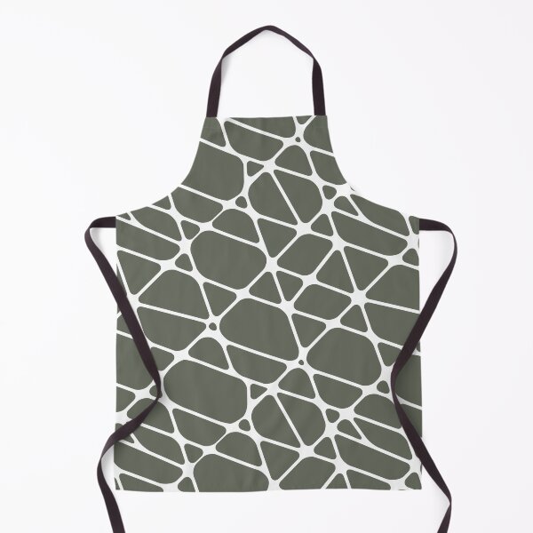 Artikelvorschau, Dark Green and White Abstract Mosaic Pattern 2 Pairs Sherwin Williams 2022 Popular Color Rosemary SW 6187 entworfen und verkauft von ColorOfTheYears.