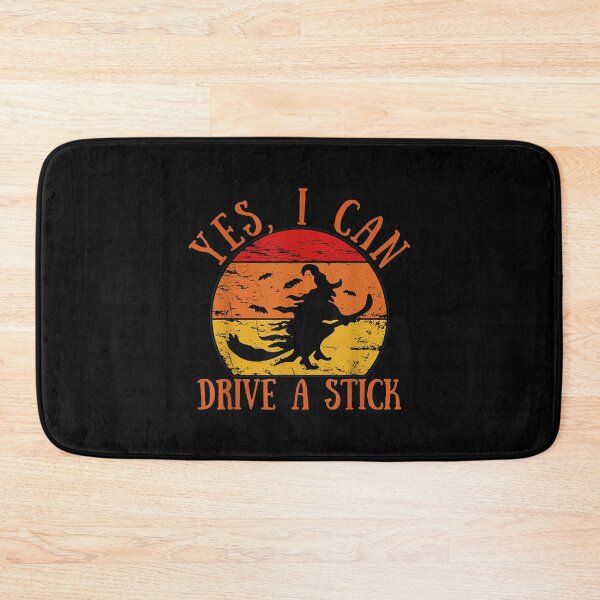 Item preview,  Yes Can Drive Stick Funny Halloween Witch designed and sold by caral8.