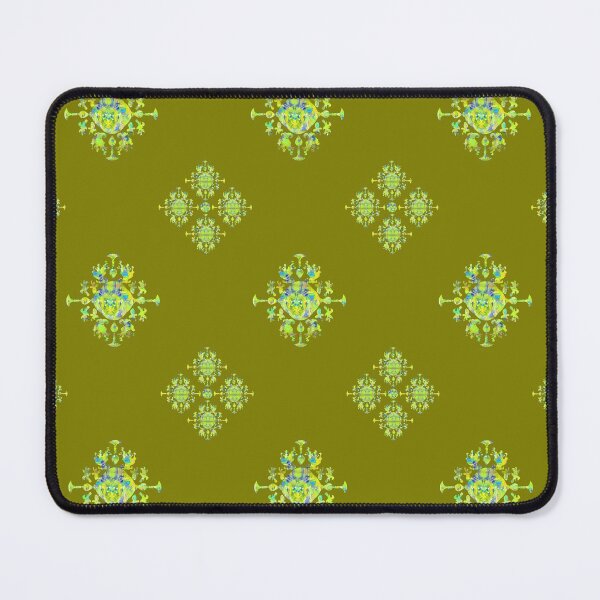 Item preview, Bright Truth Ornamental 1 on Yellow Green Repeat 5748 designed and sold by Art in My Loft.