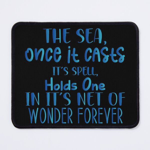 Item preview, The sea, once it casts its spell, holds one in its net of wonder forever - Sailing Sailor Sarcastic Funny Hilarious Present For Mom, Dad , Girlfriend Or Boyfriend designed and sold by Aymanclothings.