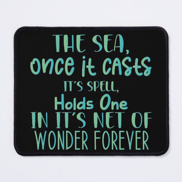 Item preview, The sea, once it casts its spell, holds one in its net of wonder forever - Sailing Sailor Sarcastic Funny Hilarious Present For Mom, Dad , Girlfriend Or Boyfriend designed and sold by Aymanclothings.