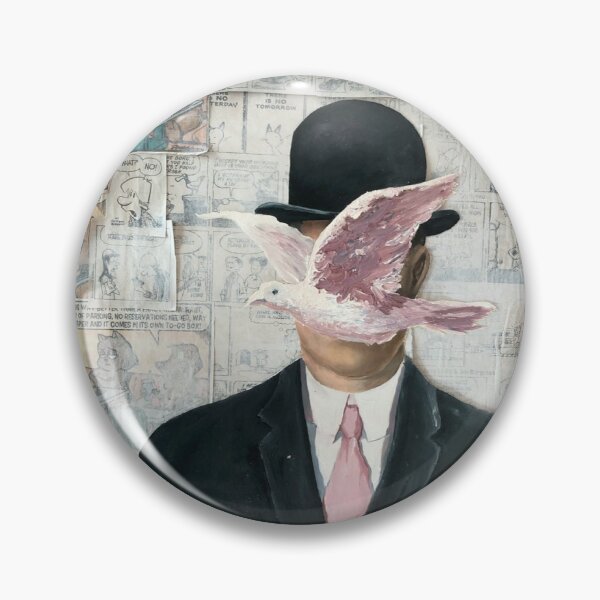 Item preview, Rene Magritte Inspired Painting designed and sold by Golden-Canvas.