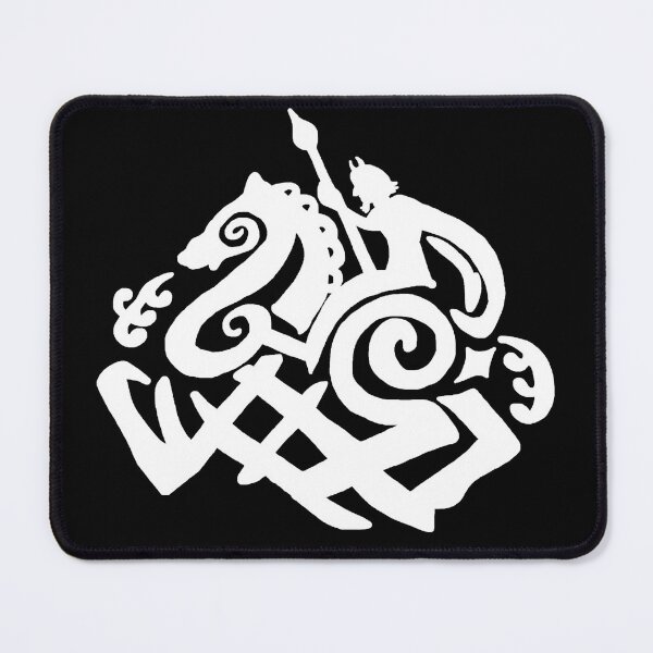 Item preview, Odin and Sleipnir designed and sold by imphavok.
