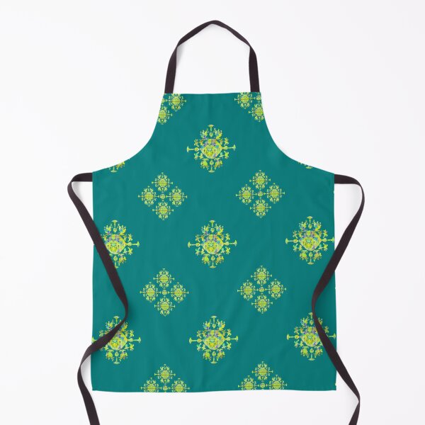 Item preview, Bright Truth Ornamental 1 on Teal Repeat 5748 designed and sold by Art in My Loft.