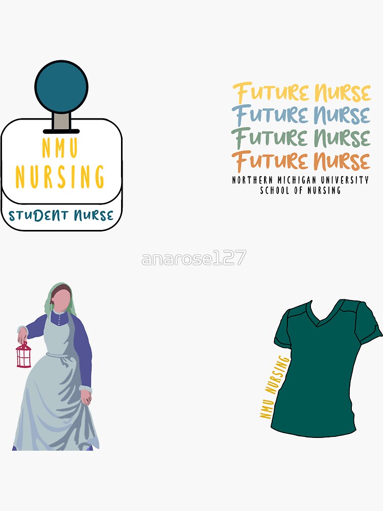 Nurse Sticker Pack Sticker for Sale by juliasilvestri