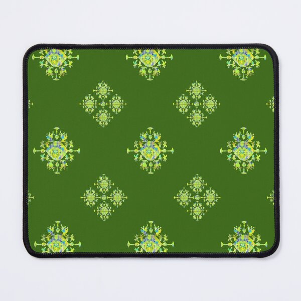 Item preview, Bright Truth Ornamental 1 on Medium Green Repeat 5748 designed and sold by Art in My Loft.
