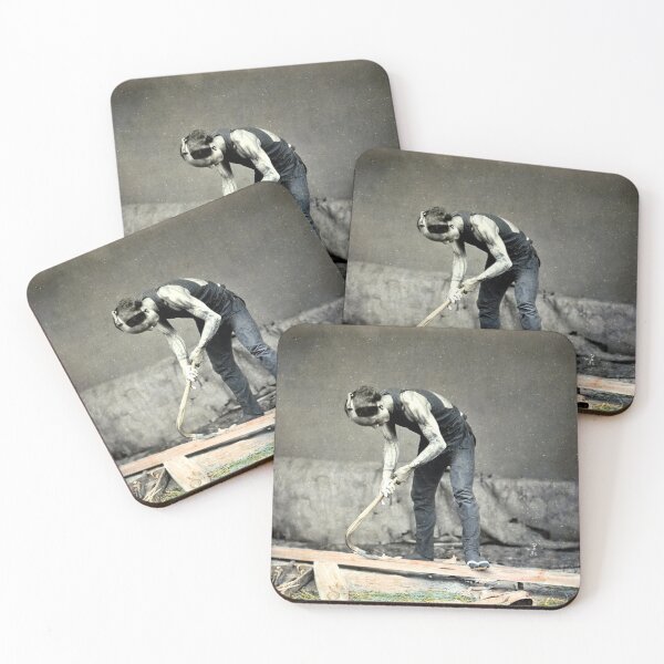 Item preview, 1870 Tattooed Japanese Carpenter designed and sold by retrophotoworks.