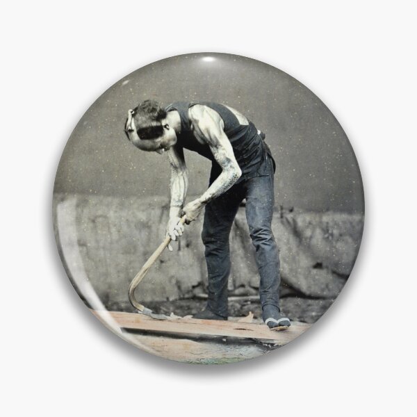 Item preview, 1870 Tattooed Japanese Carpenter designed and sold by retrophotoworks.