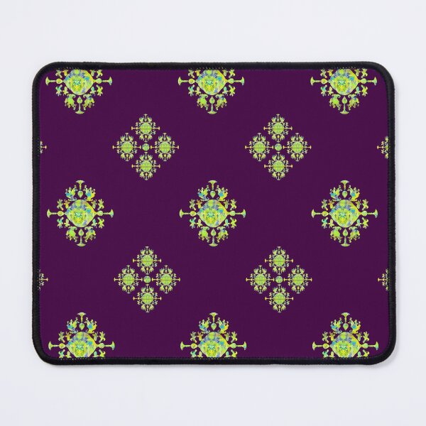 Item preview, Bright Truth Ornamental 1 on Dark Plum Repeat 5748 designed and sold by Art in My Loft.