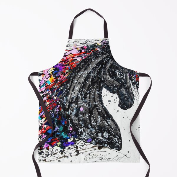 Item preview, Abstract Horse Number 3 Jackson Pollock Inspiration by OLena Art designed and sold by Rocky Mountain Artistry.