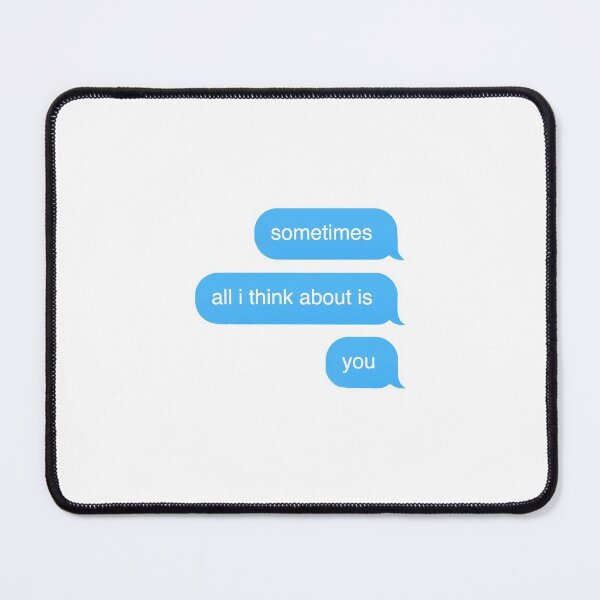 Item preview, Sometimes all i think about is you | heat waves - glass animals | tiktok aesthetic trend | sad song lyrics designed and sold by maria-smile.