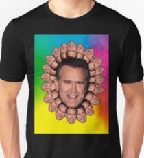 Bruce Campbell Chins kann töten Slim Fit T-Shirt
