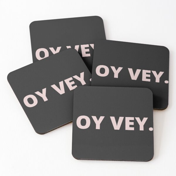 Item preview, FUNNY. JEWISH PHRASE BASIC OY VEY designed and sold by DoloresAlaire.