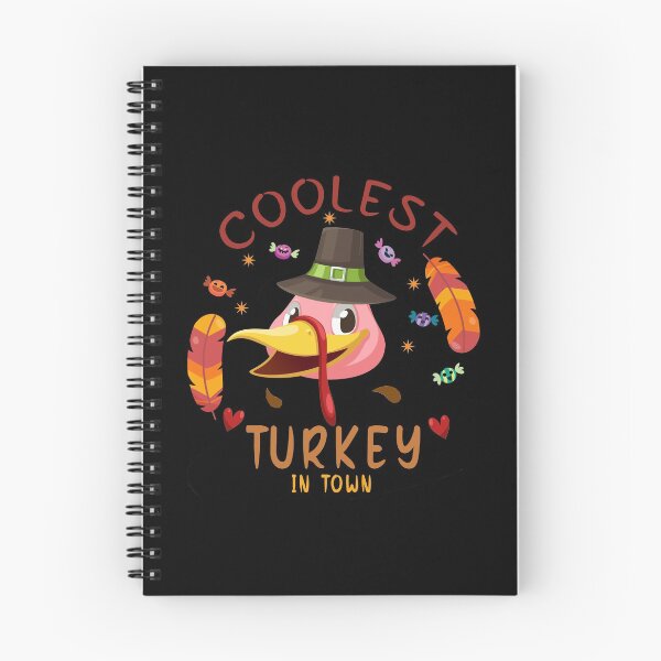 Aperçu de l'œuvre La dinde la plus cool de la ville joyeux anniversaire de Thanksgiving cadeaux Gobble me Swallow Me bonbons fête tee cadeau de Thanksgiving créée et vendue par abdev.