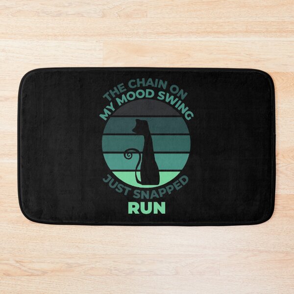 Item preview, The Chain On My Mood Swing Just Snapped Run Cat designed and sold by Davestre Designs.