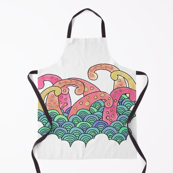 Item preview, Nautical tshirt marine life depicted in a  vibrant way designed and sold by Epic Splash Creations.