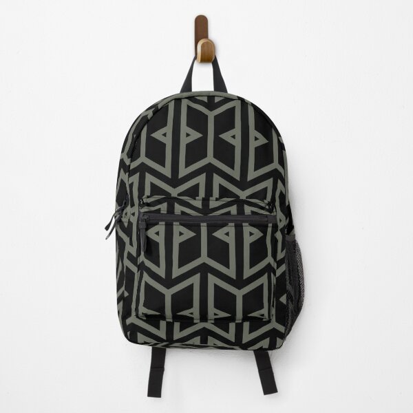 Item preview, Dark Green and Black Simple Art Deco Shape Pattern Pairs Sherwin Williams 2022 Popular Color Rosemary SW 6187 designed and sold by ColorOfTheYears.