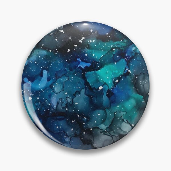 Item preview, abstract alcoholink painting sky  designed and sold by dreamdropsy.