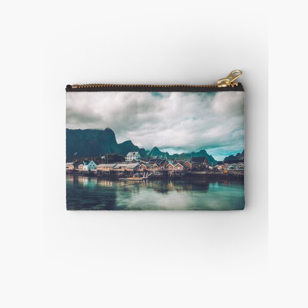 Item preview, sakrisoy fishing village lofoten norway designed and sold by Konstantin Kowarsch.