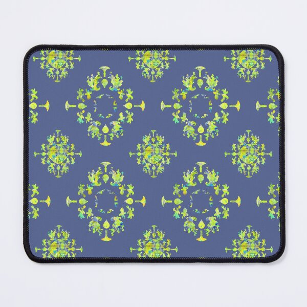 Item preview, Bright Truth Ornamental 2 on Light Electric Blue Repeat 5748 designed and sold by Art in My Loft.
